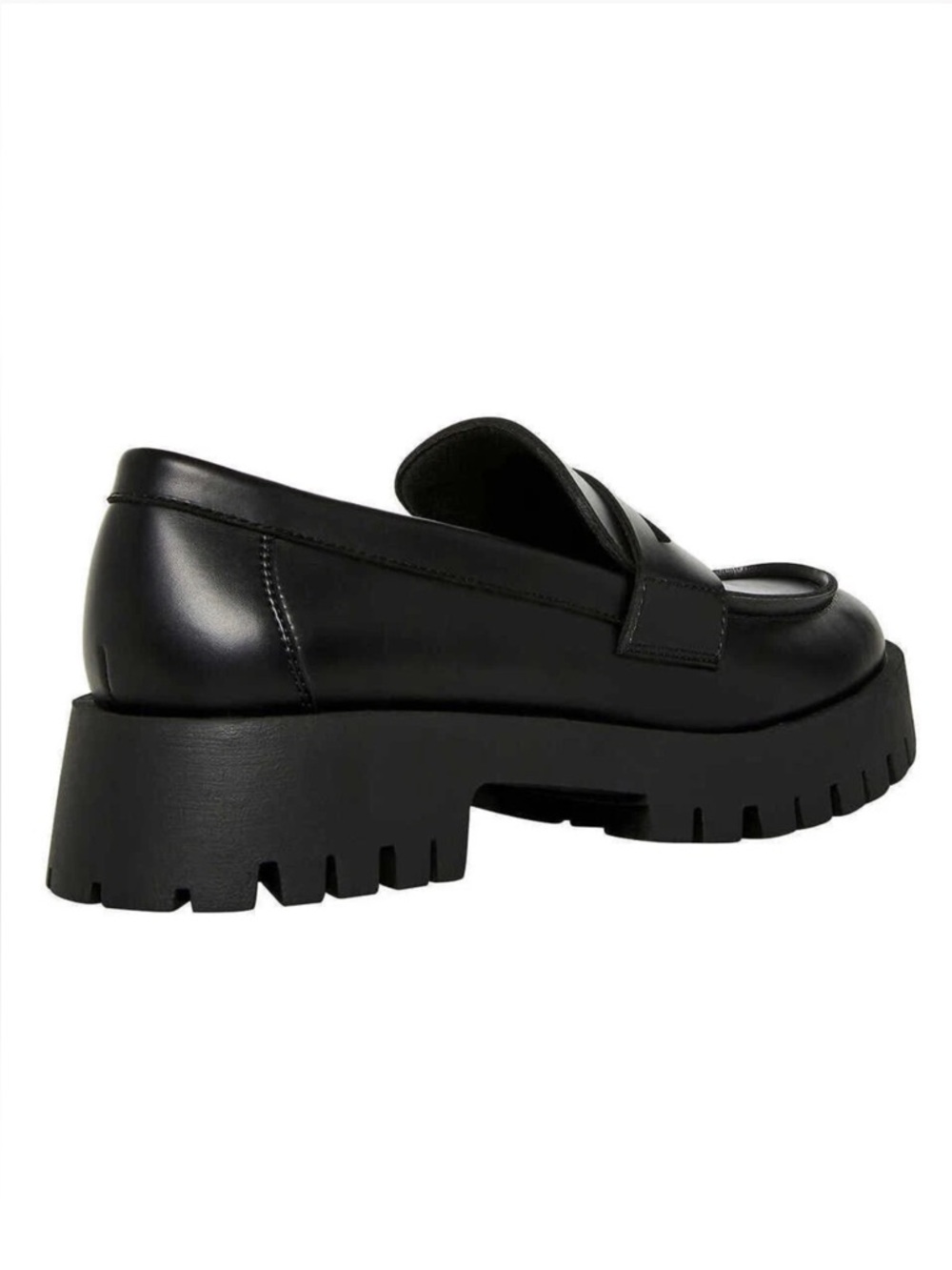 STEVE MADDEN Lolo Penny Loafer Shoes Women's Size 8 Black 1718640 - Picture 3 of 9